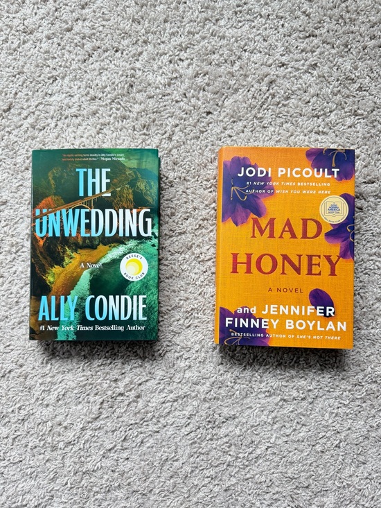 Other - Popular Booktok Thriller Hardcover Book Bundle- The Unwedding & Mad Honey NWT